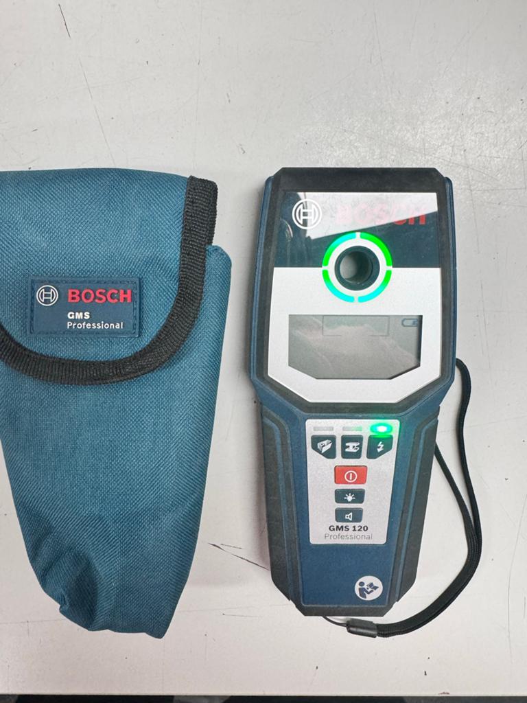 Bosch GMS 120 Professional Multidetector - Zo goed als nieuw, Doe-het-zelf en Verbouw, Meetapparatuur, Verzenden, Zo goed als nieuw