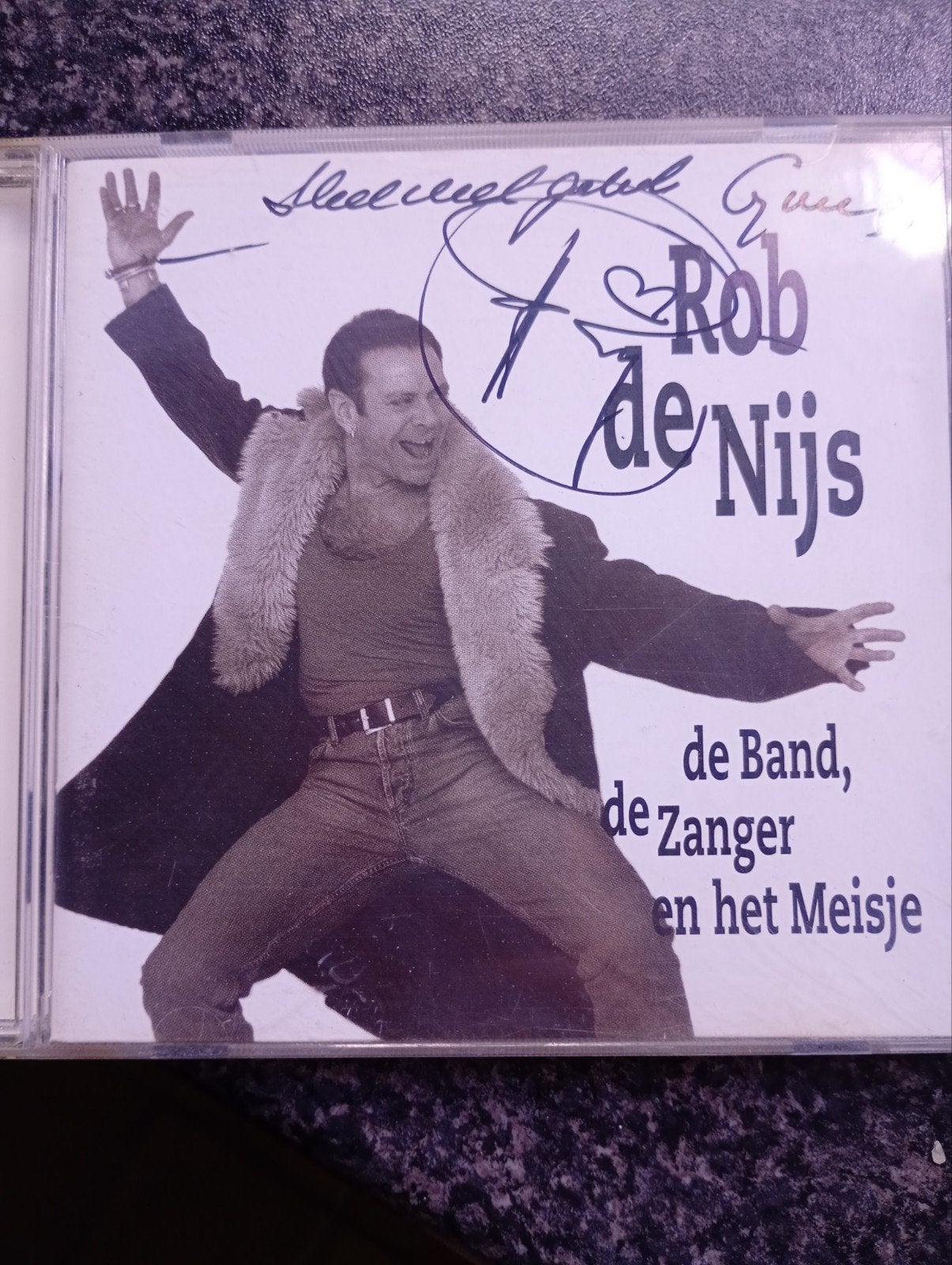 Rob de Nijs - Gesigneerd, Ophalen of Verzenden, Gebruikt