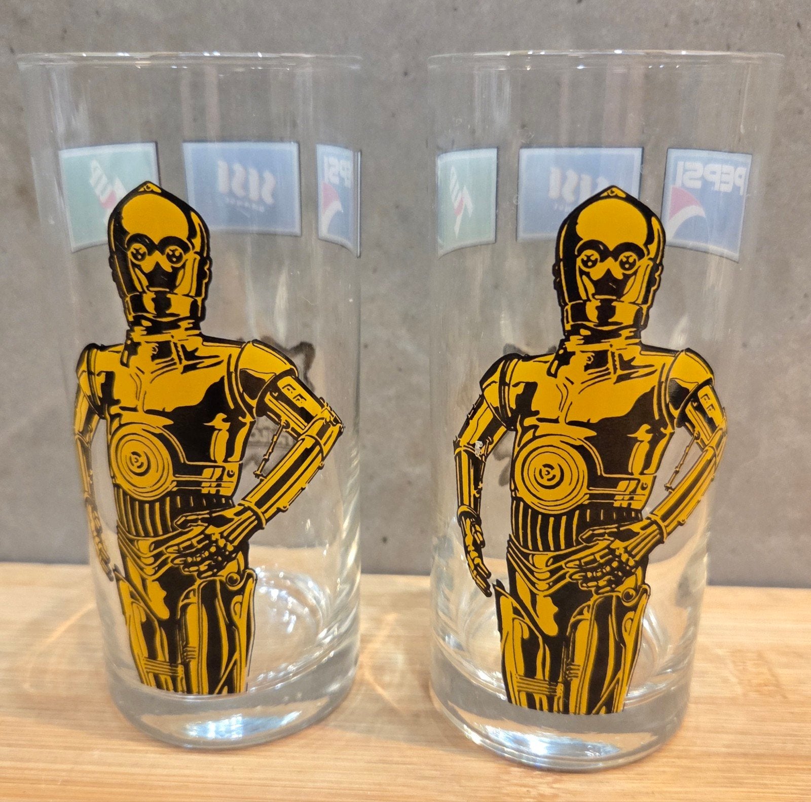 Star Wars glazen, Verzamelen, Star Wars, Ophalen, Zo goed als nieuw, Gebruiksvoorwerp