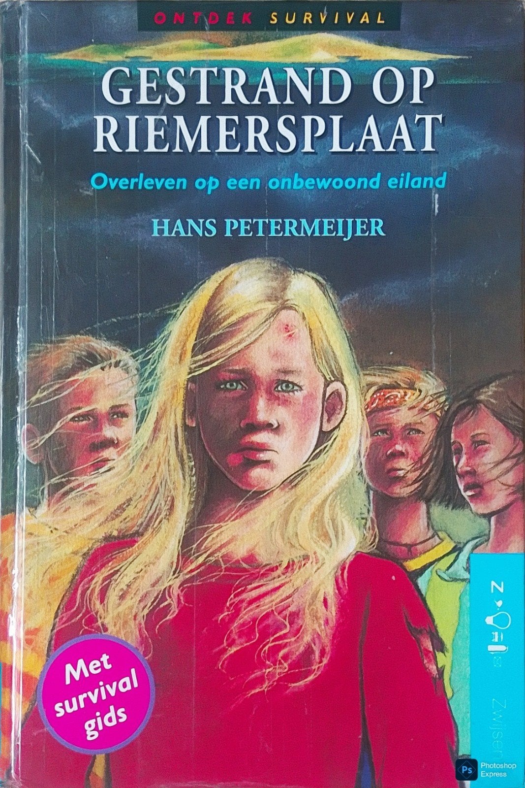 Gestrand Op Riemersplaat Overleven Op Een Onbewoond Eiland, Gelezen, Ophalen of Verzenden, Fictie, Hans Petermeijer.