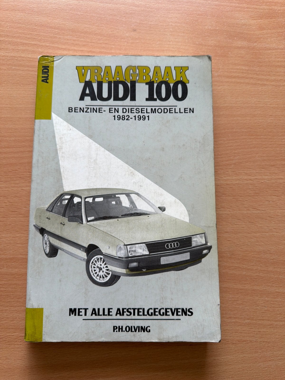 Vraagbaak Audi 100 Benzine- en Dieselmodellen 1982-1991, Ophalen of Verzenden