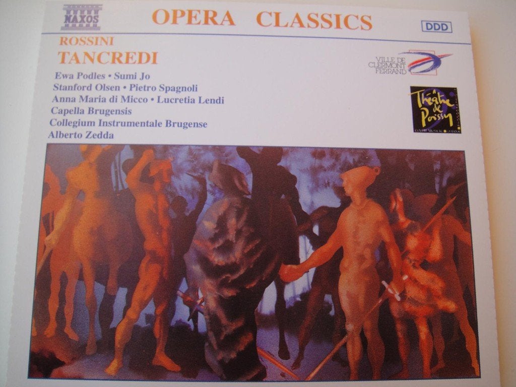 ROSSINI Tancredi 2 - CD NAXOS COMPLETE NIEUWSTAAT, Ophalen of Verzenden, Romantiek, Zo goed als nieuw, Opera of Operette