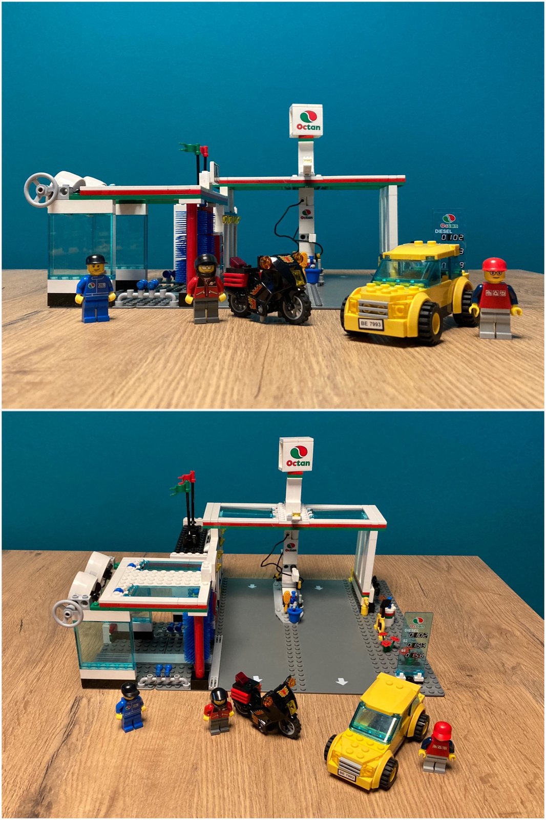 Lego City 7993 Service Station, Ophalen, Gebruikt
