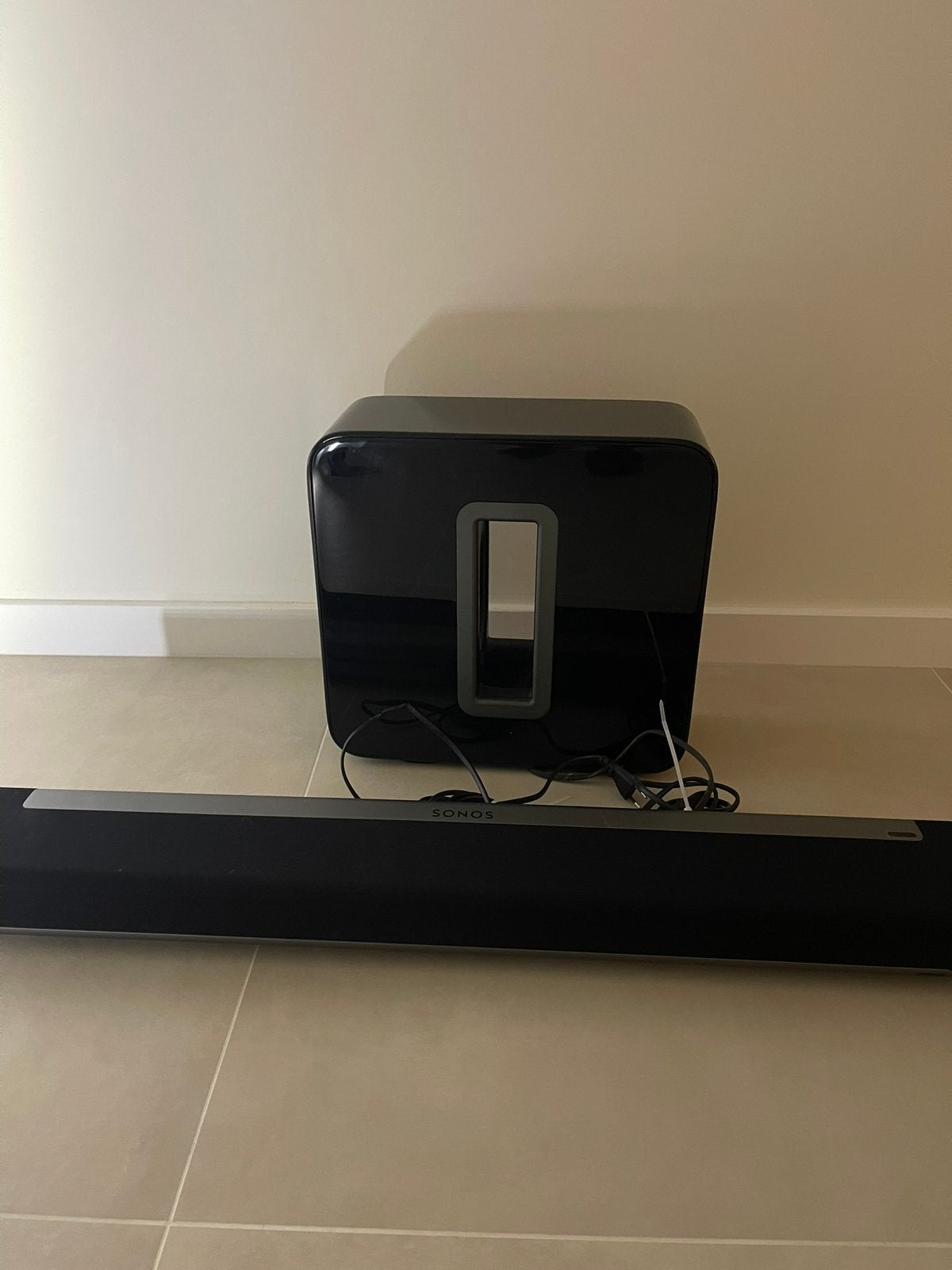 Sonos playbar & sub, Ophalen of Verzenden, Zo goed als nieuw