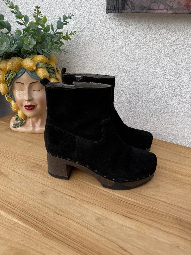 Softclox met buigbare zool, Verzenden, Zwart, Lage of Enkellaarzen, Zo goed als nieuw