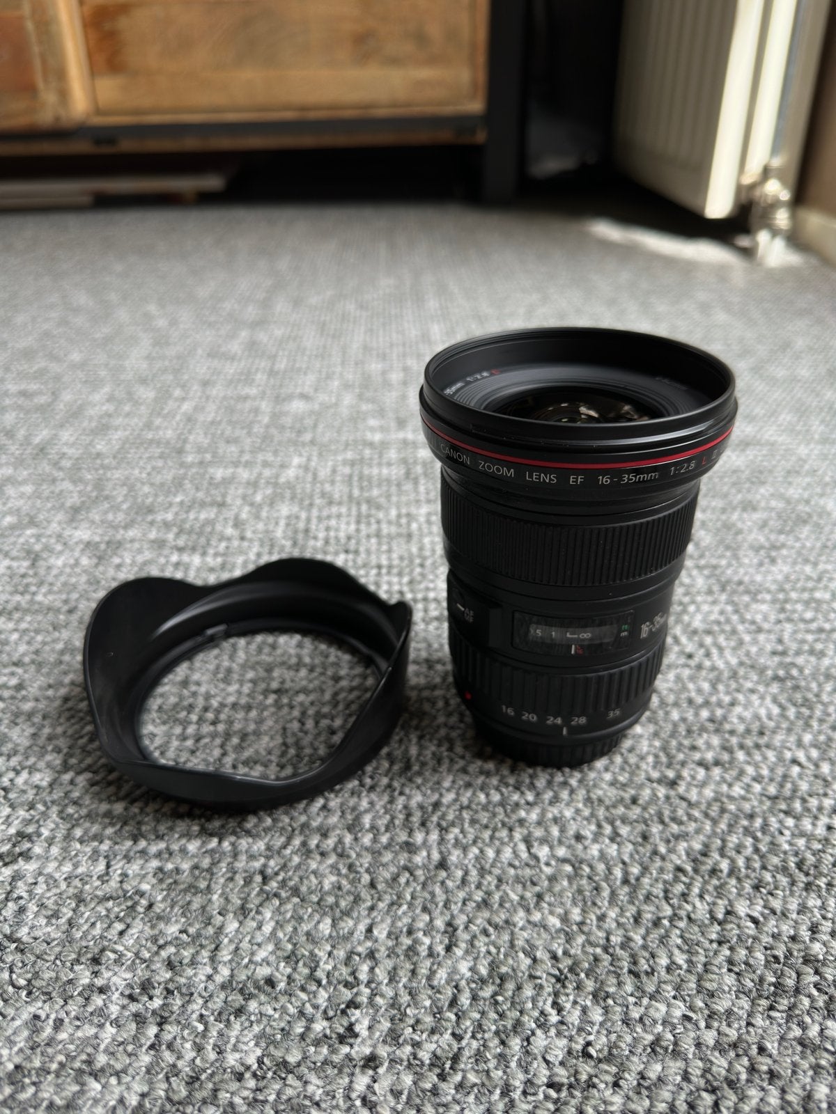 Canon EF 16-35mm F/2.8 L USM II, Audio, Tv en Foto, Fotografie | Lenzen en Objectieven, Ophalen, Gebruikt, Groothoeklens, Zoom