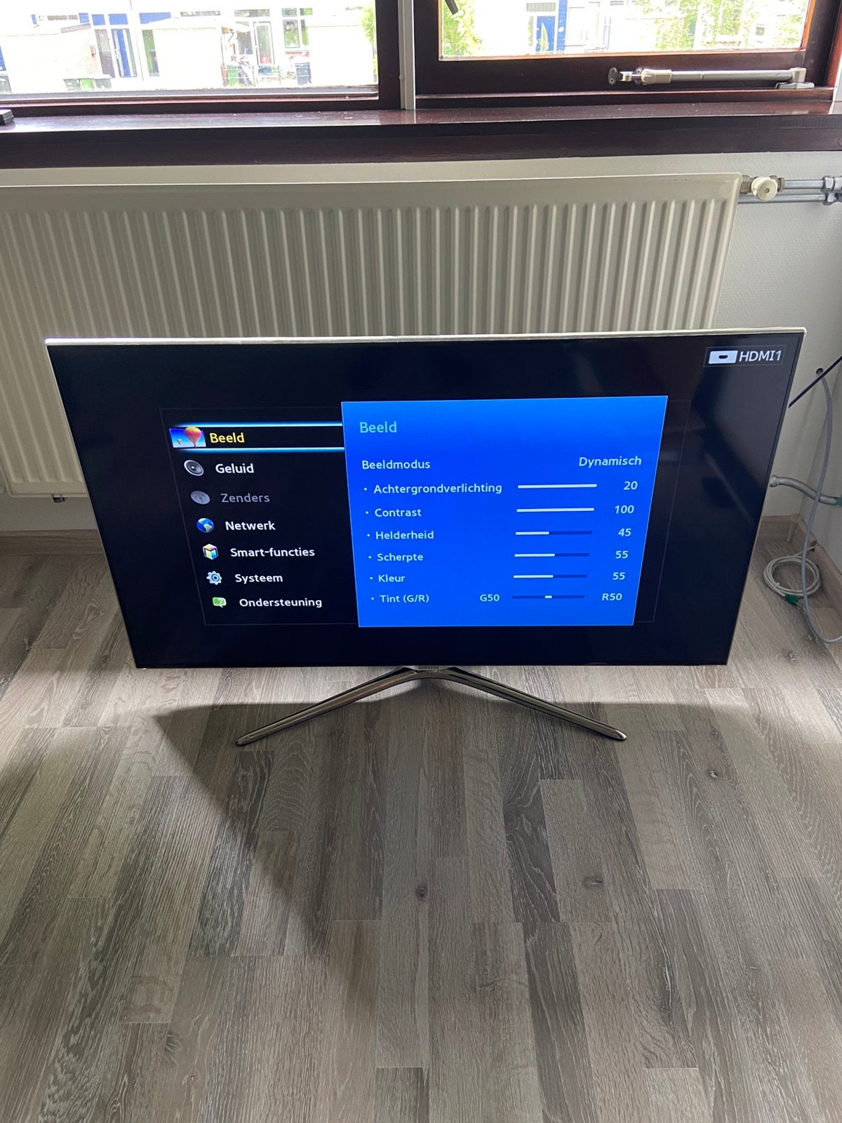 Samsung tv 46 inch, Ophalen, 50 Hz, Zo goed als nieuw, Samsung