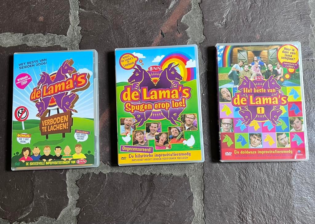 de Lama’s dvd’s, Cd's en Dvd's, Dvd's | Tv en Series, Ophalen of Verzenden, Zo goed als nieuw