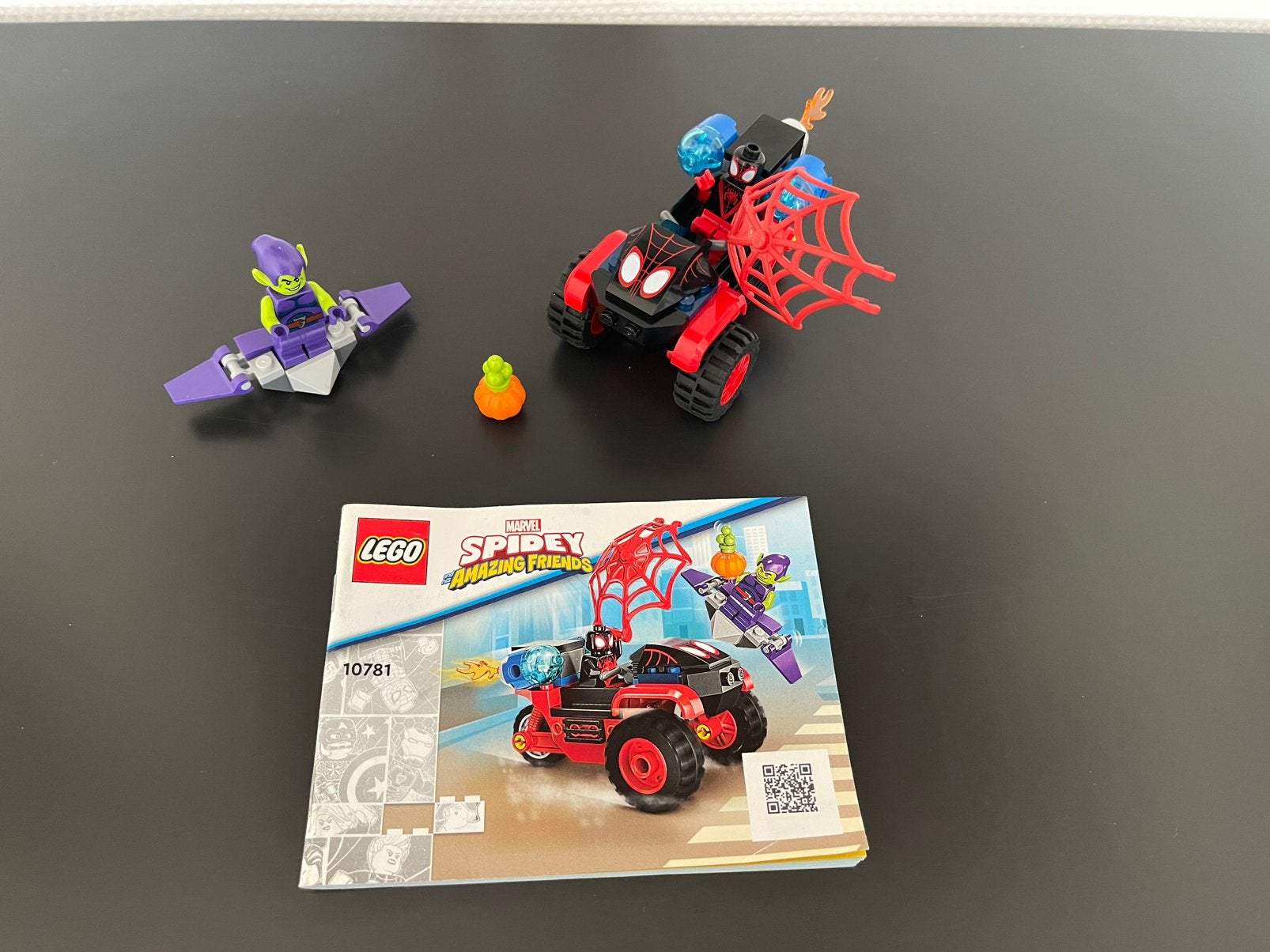 Lego Marvel 10781 Spider-Mans tech driewieler, Marvel, Lego, Ophalen of Verzenden, Zo goed als nieuw