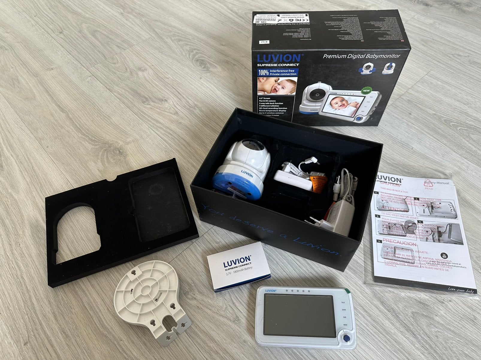 Luvion babyfoon, Ophalen of Verzenden, Nieuw, Camera