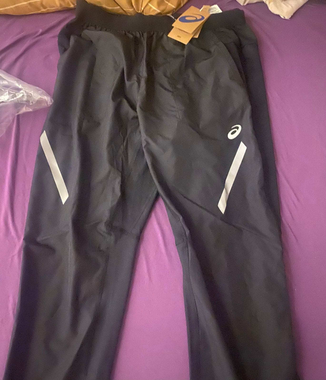 Asics lite broek, Kleding | Heren, Sportkleding, Ophalen of Verzenden, Nieuw, Maat 52/54 (L), Zwart