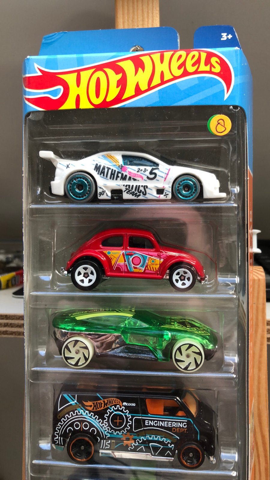 9 Hot Wheels design lab 5 pack Hotwheels VAVB nieuw, Ophalen of Verzenden, Nieuw, Auto