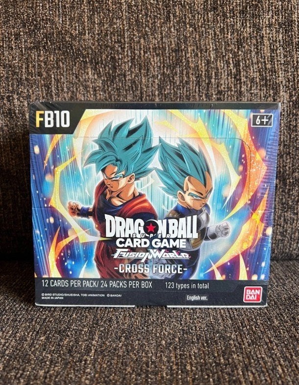 Dragon Ball Super Fusion World FB10 Cross Force Booster box, Ophalen of Verzenden, Nieuw, Boosterbox