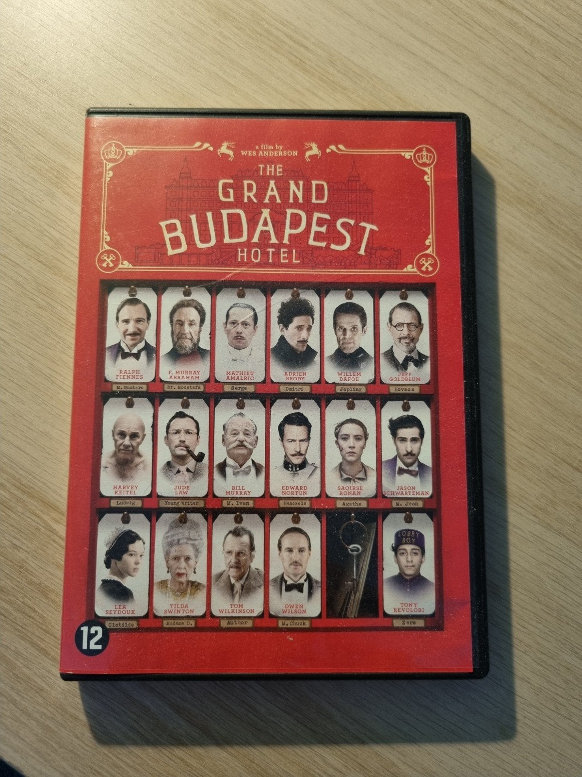 The Grand Budapest Hotel - DVD, Gebruikt, Nederlands, Overige genres, Ophalen of Verzenden