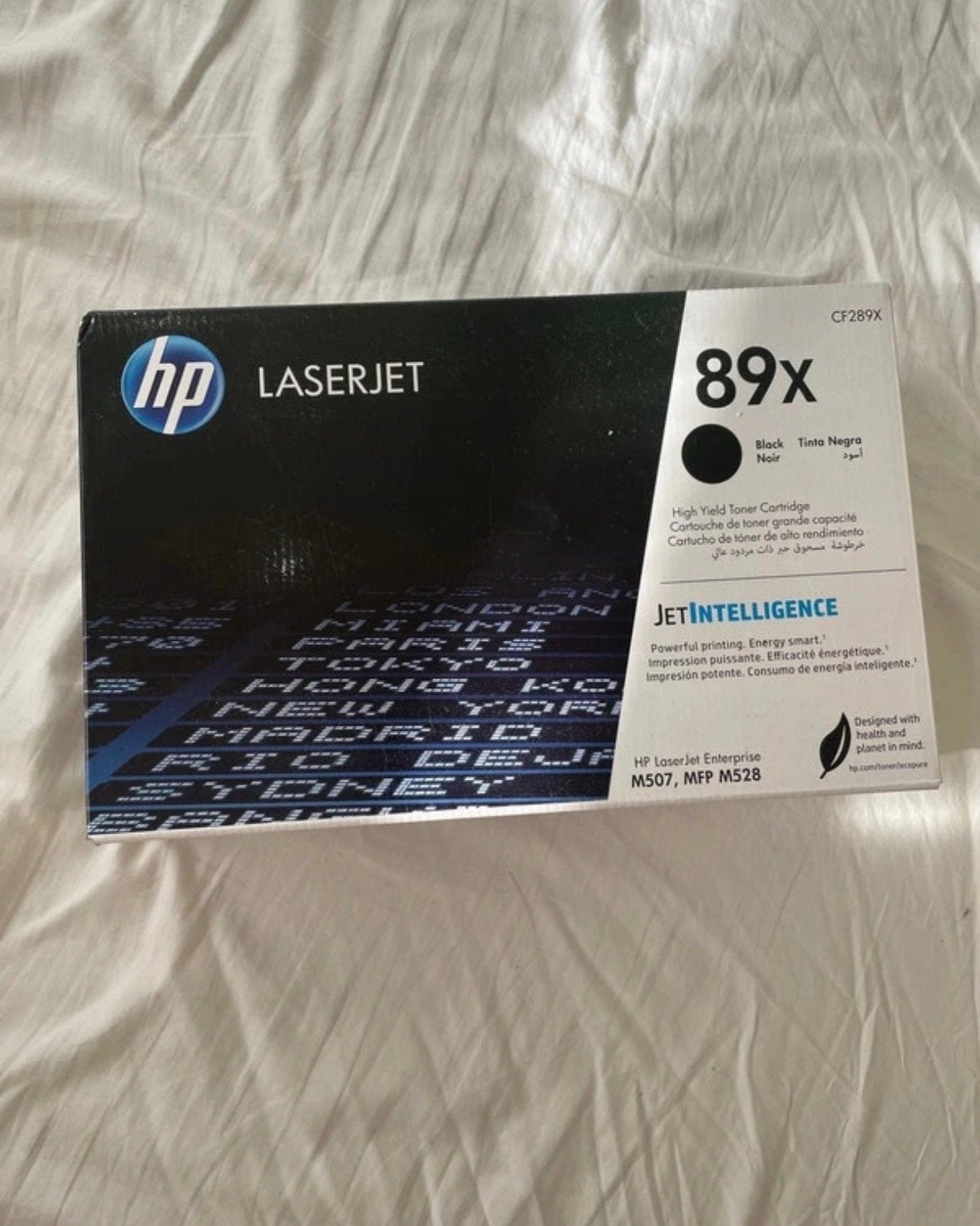 HP LaserJet 89X CF289X Zwarte High Yield Toner Cartridge, Computers en Software, Ophalen of Verzenden, Nieuw, Toner