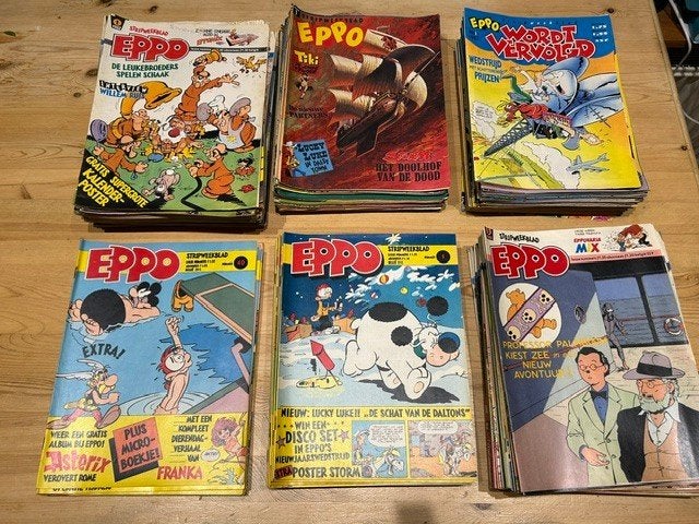 Stripbladen te koop, Boeken, Complete serie of reeks, Ophalen, Zo goed als nieuw