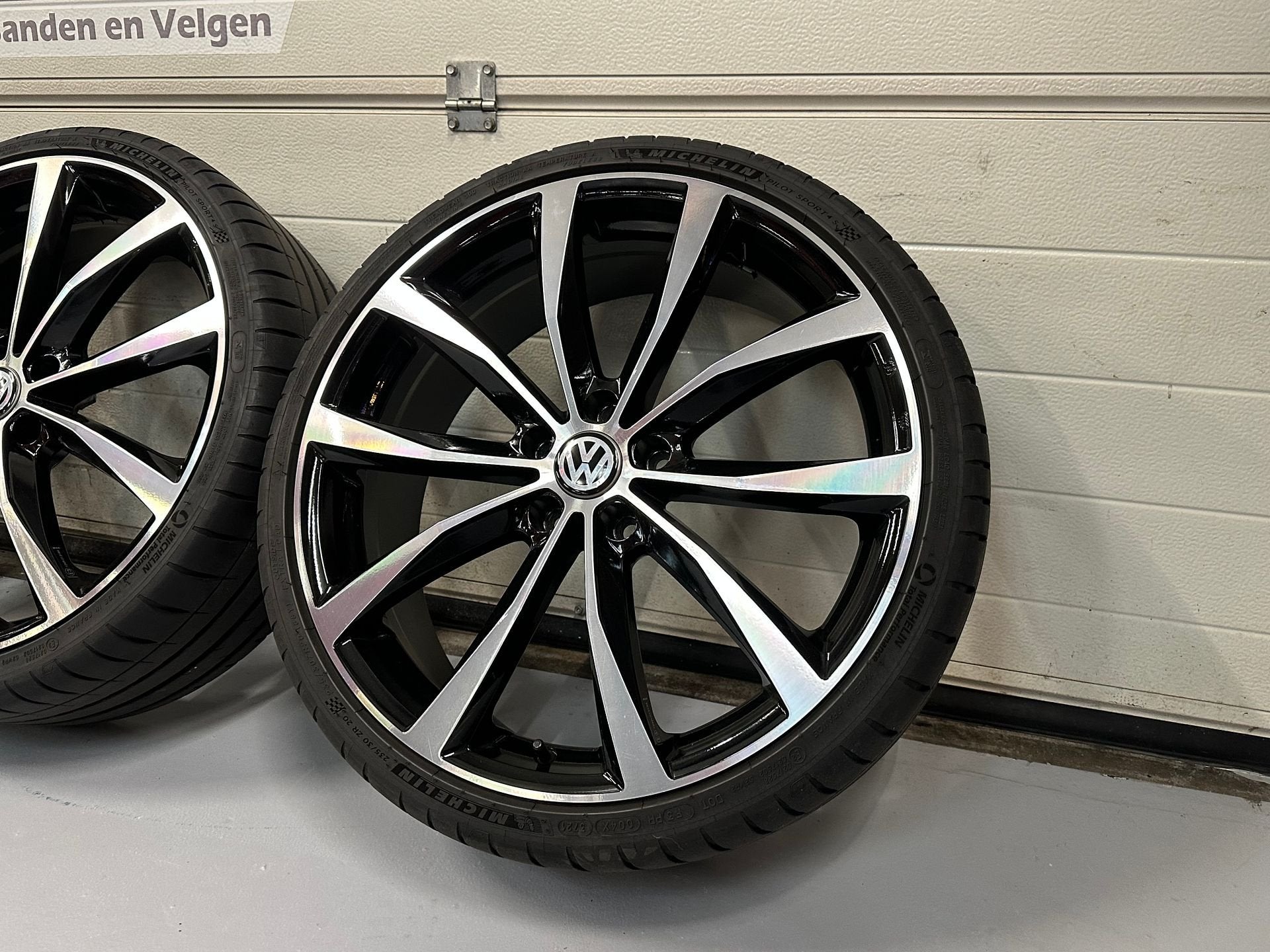 20inch Audi VW Seat R-Line Style Velgen! NIEUWSTAAT! 5x112, Gebruikt, -, -, Banden en Velgen