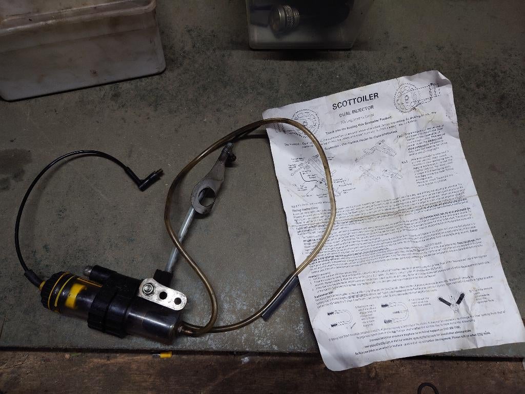 Scottoiler vacuum smeersysteem ketting, Ophalen of Verzenden