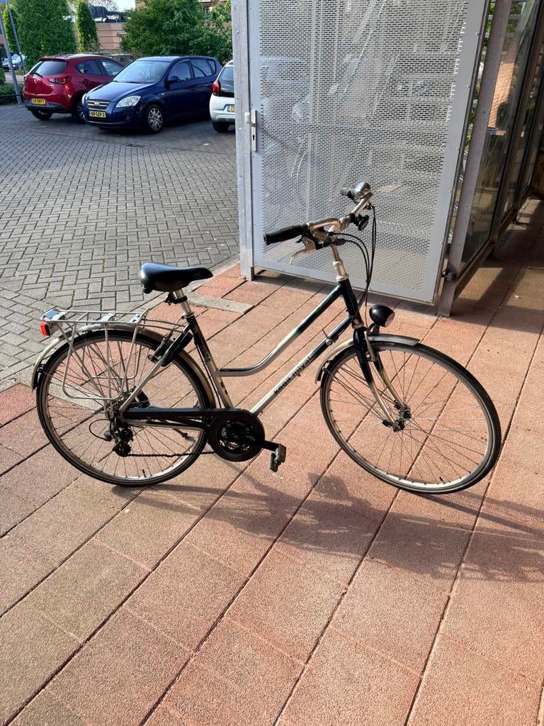 Koga Miyata roadrunner lady damesfiets, Gebruikt, Velgrem, Versnellingen, Ophalen