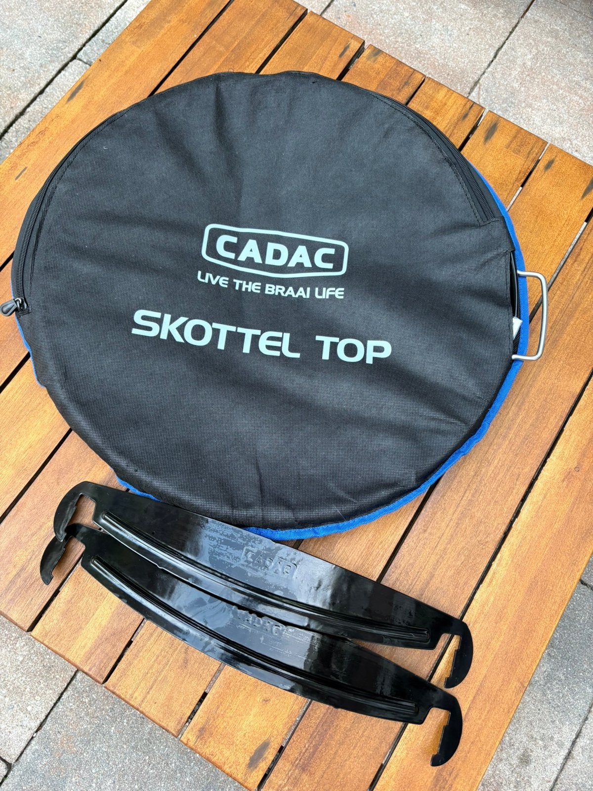 Cadac skottel top carry chef 50 met Food Warmers en bakvel!, Ophalen of Verzenden, Zo goed als nieuw