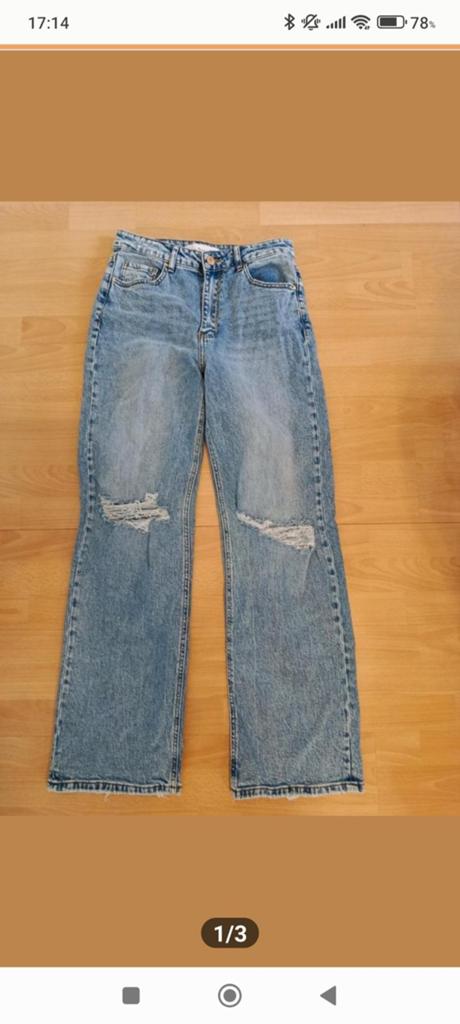 Queen hearts jeans mt l nieuw, Ophalen of Verzenden, Nieuw, Blauw, W30 - W32 (confectie 38/40)