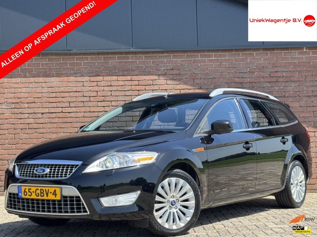 Ford Mondeo Wagon 2.3-16V TITANIUM | NL-AUTO! | 1E EIG!, Auto's, Ford, Bedrijf, Te koop, Mondeo, ABS, Airbags, Airconditioning