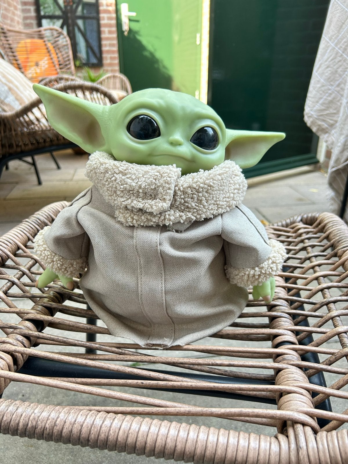 Star Wars The Mandalorian The Child (Grogu) knuffel, Ophalen of Verzenden, Zo goed als nieuw