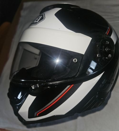 Shoei Neotec 2 Excursion XS 53-54 + Sena SRL 2 zeer proper., Ophalen, XS, Systeemhelm, Dames