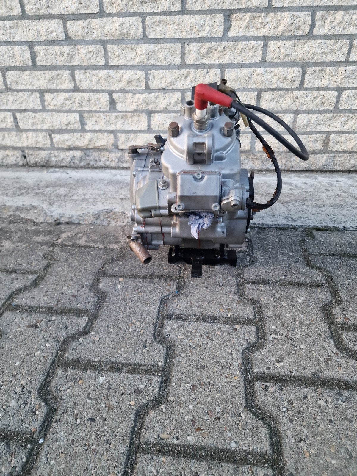 Kawasaki Kx 125 motorblok tbv kart, Ophalen