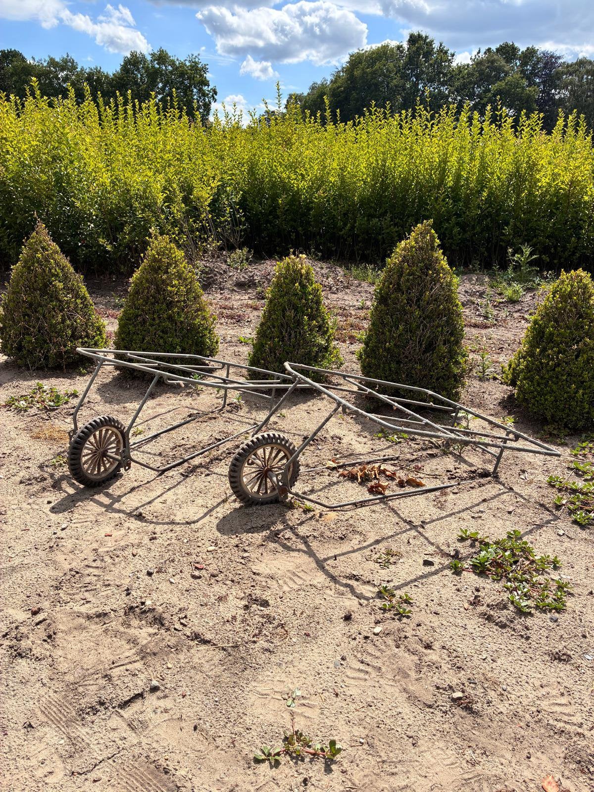 Plukkarretjes voor aardbeien, Ophalen of Verzenden, Zo goed als nieuw