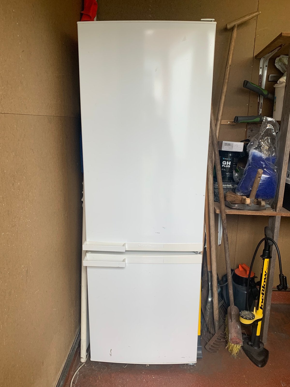 Miele koel-vriescombinatie, Ophalen, Gebruikt, 200 liter of meer, Met aparte vriezer