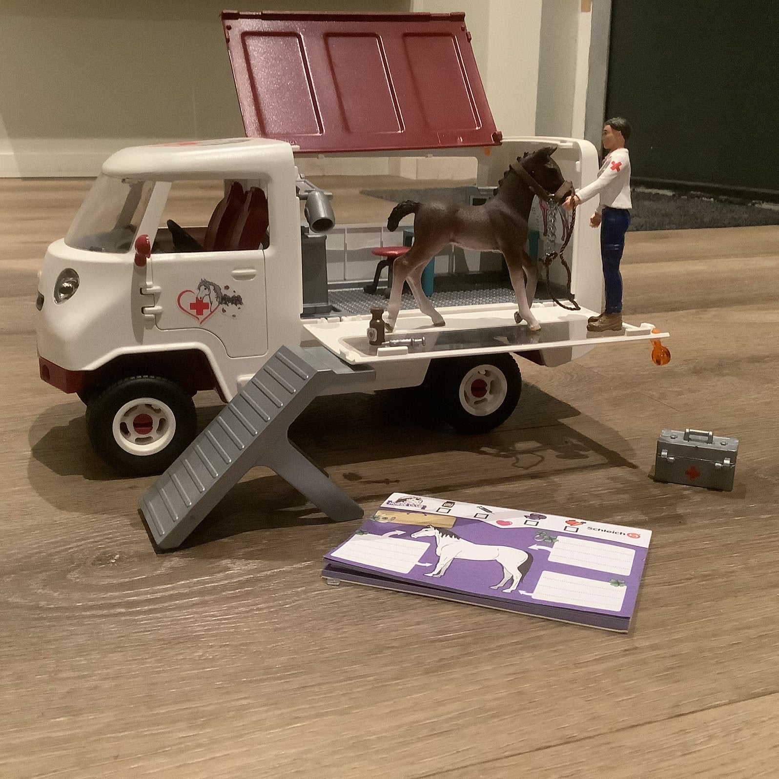 Schleich dierenarts set, Verzamelen, Ophalen, Zo goed als nieuw