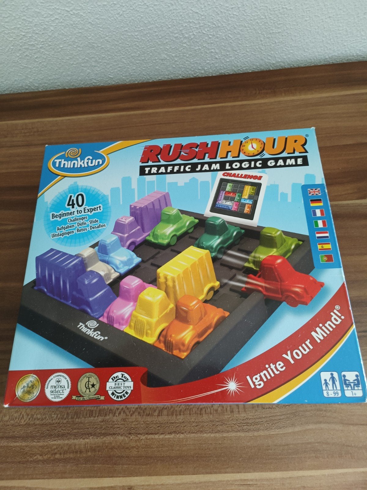 Rush Hour spel. Thinkfun, Ophalen of Verzenden, Gebruikt