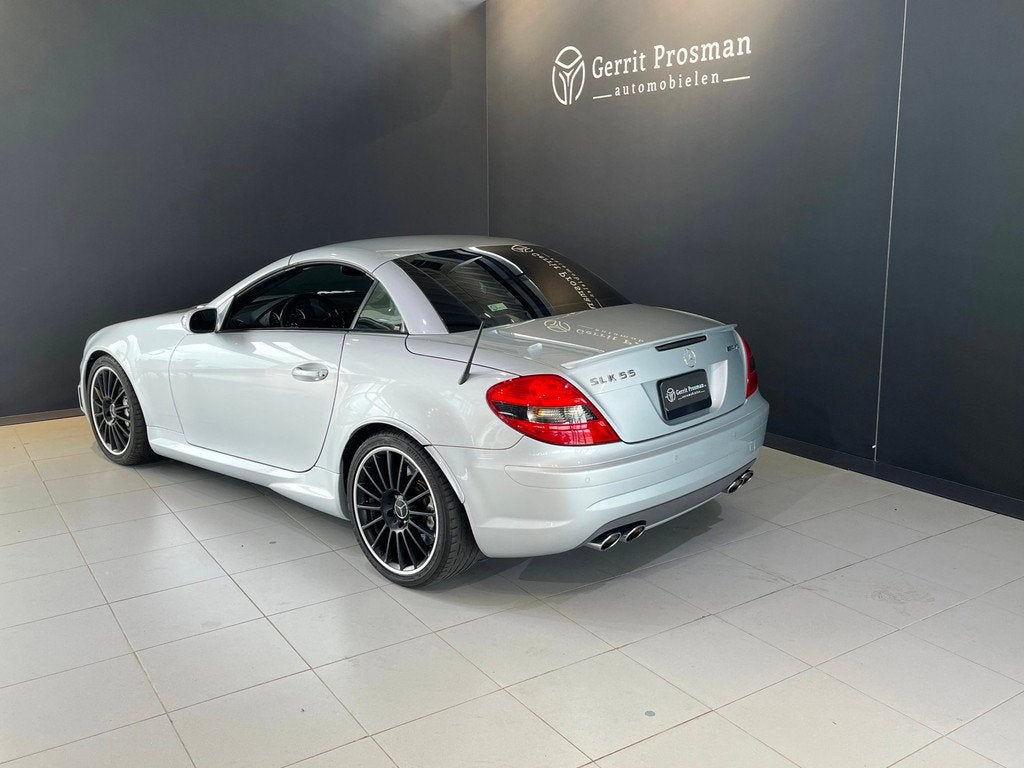 Mercedes-Benz SLK-klasse 55 AMG (Let op! BTW verrekenbaar), Auto's, Automaat, Stoelverwarming, Achterwielaandrijving, Cabriolet