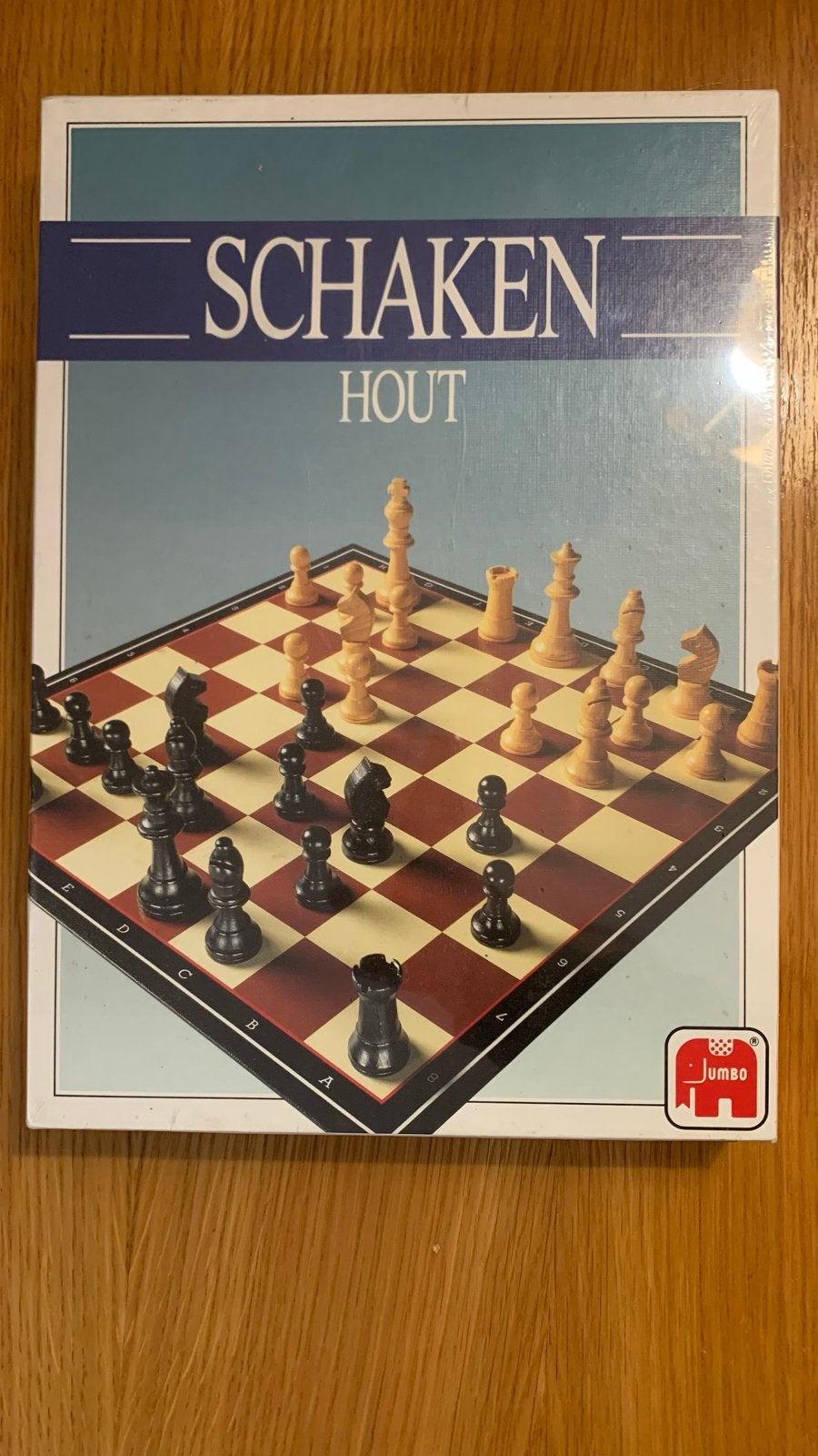 Jumbo Schaken Hout - Nieuw in originele verpakking, Een of twee spelers, Ophalen, Nieuw