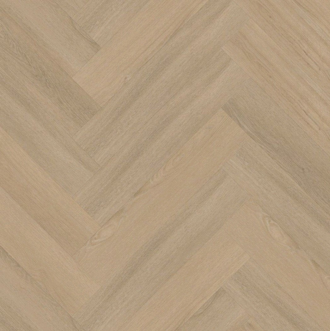 Pvc visgraat Ambiant Spigato Viranto warm beige 1504, Ophalen, Nieuw, Beige