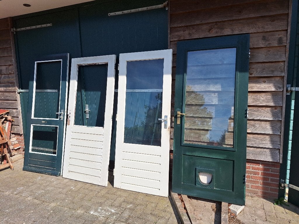 achterdeuren, Ophalen, Gebruikt, 80 tot 100 cm, Buitendeur