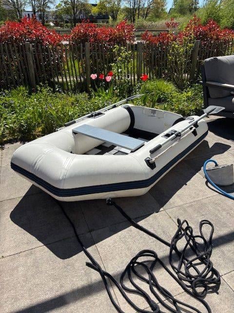 Plastimo opblaasboot, Ophalen, Zo goed als nieuw, Polyester, Met roeispanen of peddels