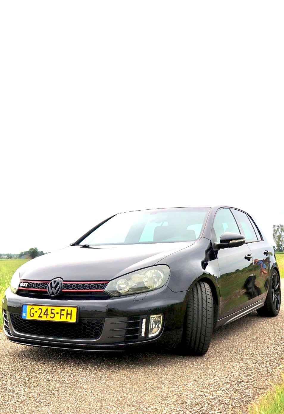 Volkswagen Golf 2.0 GTI 155KW 2012 Zwart, Auto's, Voorwielaandrijving, Stof, 4 cilinders, 1984 cc