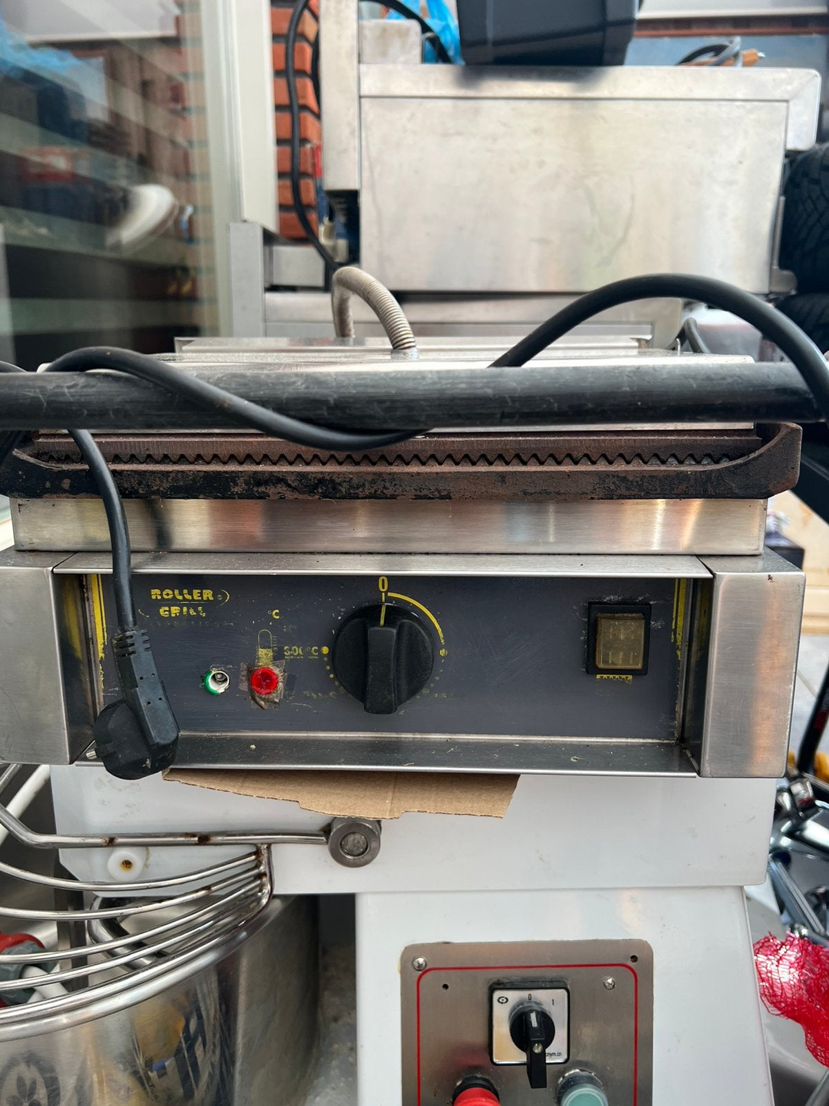 Contact grill 220 v, Witgoed en Apparatuur, Contactgrills, Ophalen of Verzenden