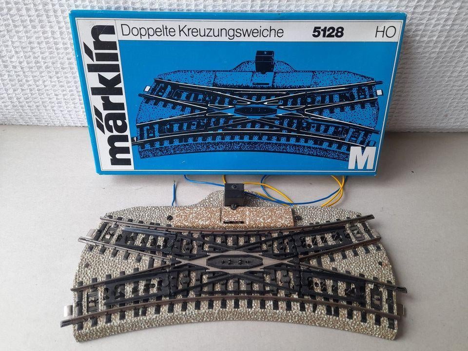 marklin  wissels en rails  M spoor alle  o v p, Wisselstroom, Gebruikt, Rails, Ophalen of Verzenden
