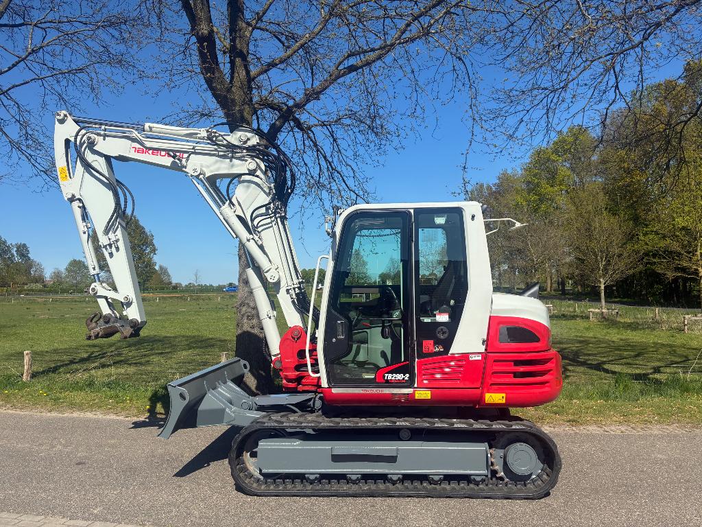 Takeuchi TB290-2, Ophalen, Graafmachine