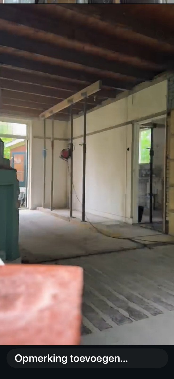 Totale sloopwerkzaamheden binnen huis, Sloopwerk binnen