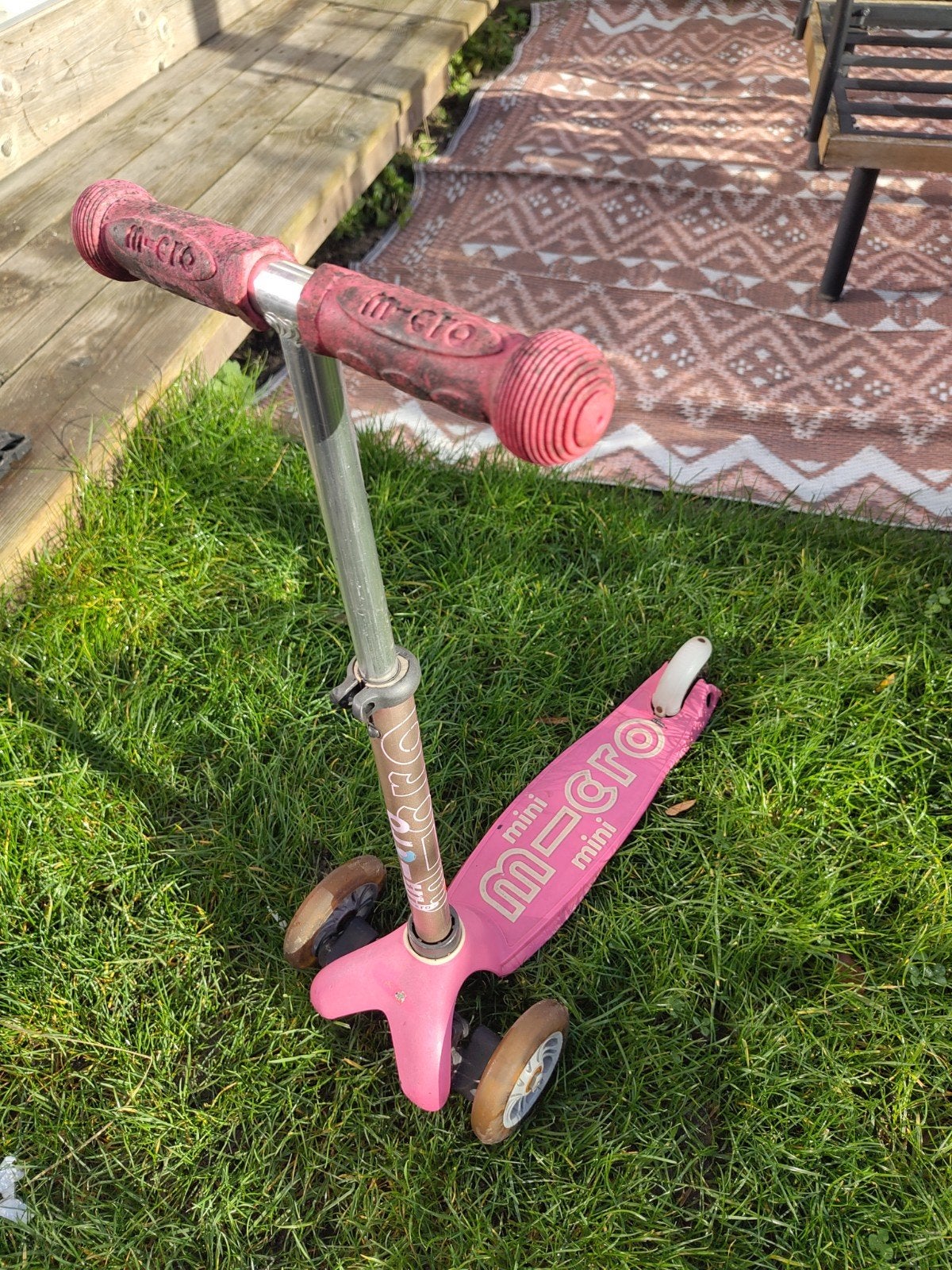 Roze Micro Mini step voor kinderen, Fietsen en Brommers, Ophalen, Gebruikt, Gewone step, Micro Mini