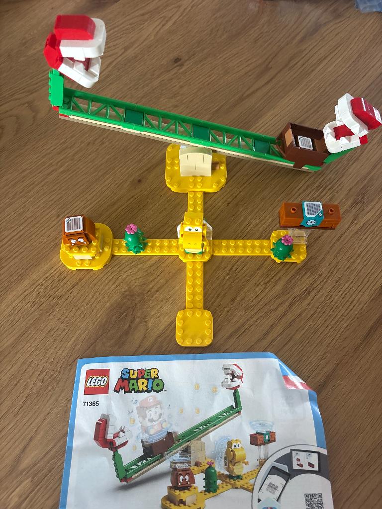 71365 super Mario lego, Overige thema's, Lego, Zo goed als nieuw, Complete set