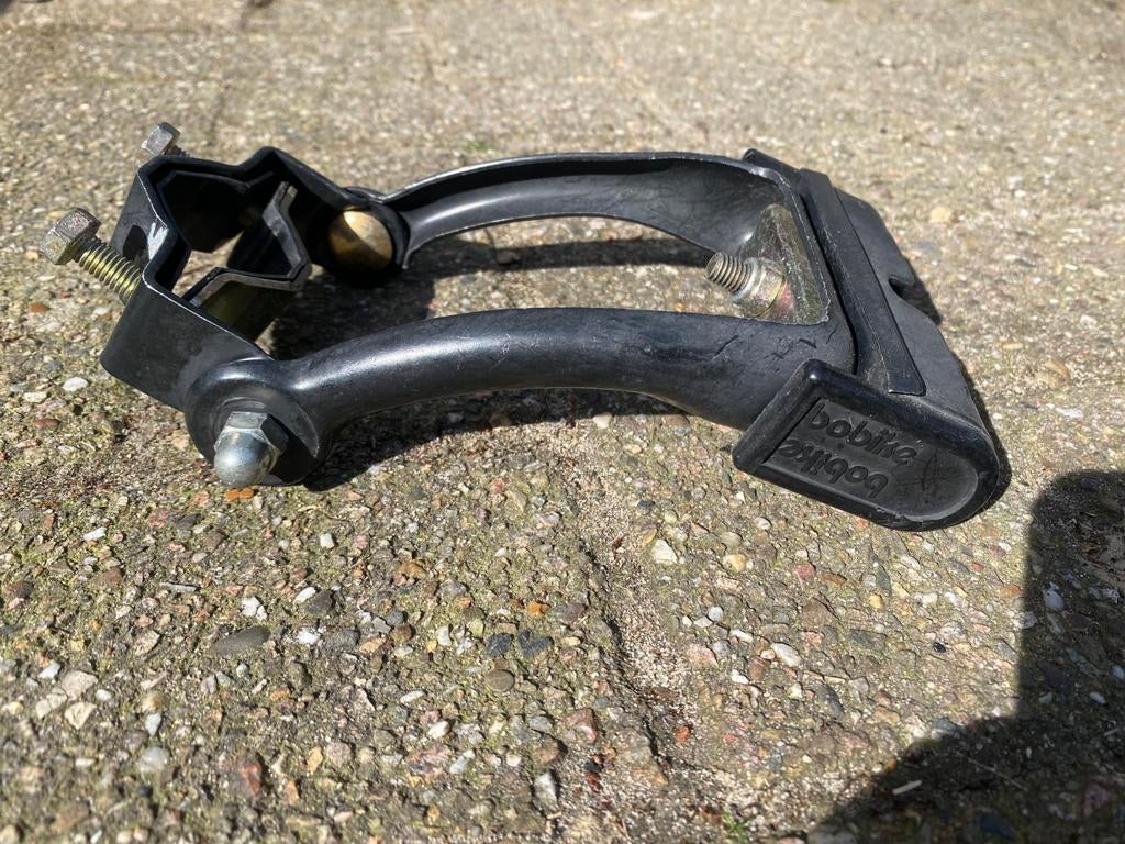 Bobike adapter kinderzitje achter, Fietsen en Brommers, Fietsaccessoires | Fietsstoeltjes, Ophalen of Verzenden, Gebruikt, Achterzitje