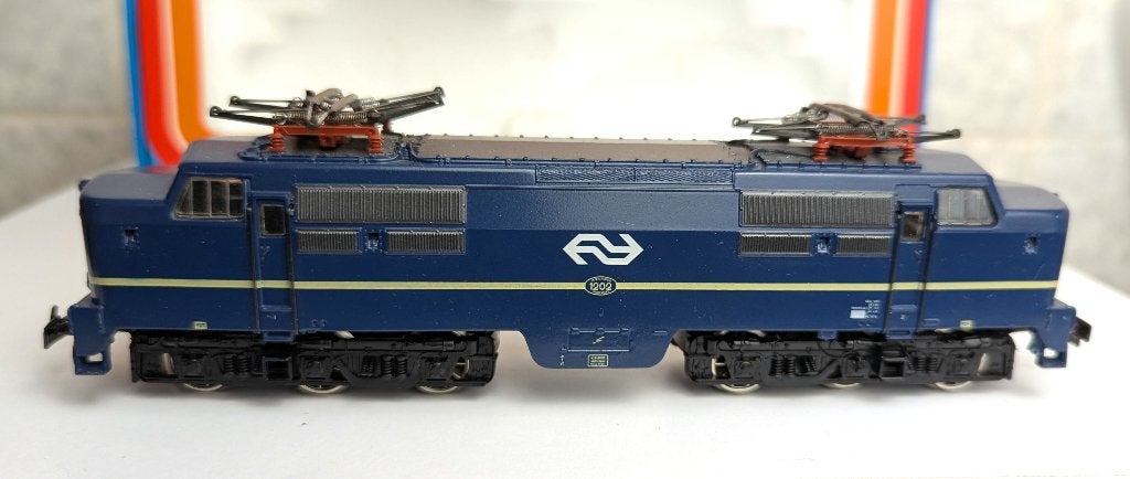 Märklin 3161 NS 1202 electroloc H0 OVP gebruikt, Wisselstroom, Gebruikt, Locomotief, Analoog