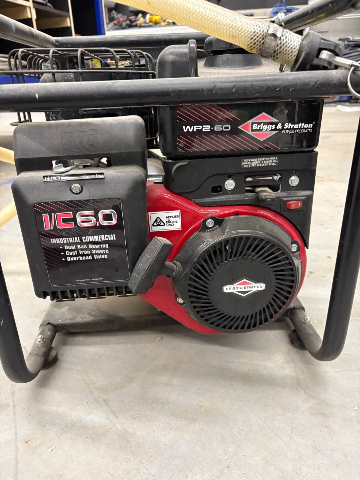 Briggs & Stratton WP2-60 Waterpomp - 600 L/min, Ophalen, Gebruikt, Elektrisch, Overige typen
