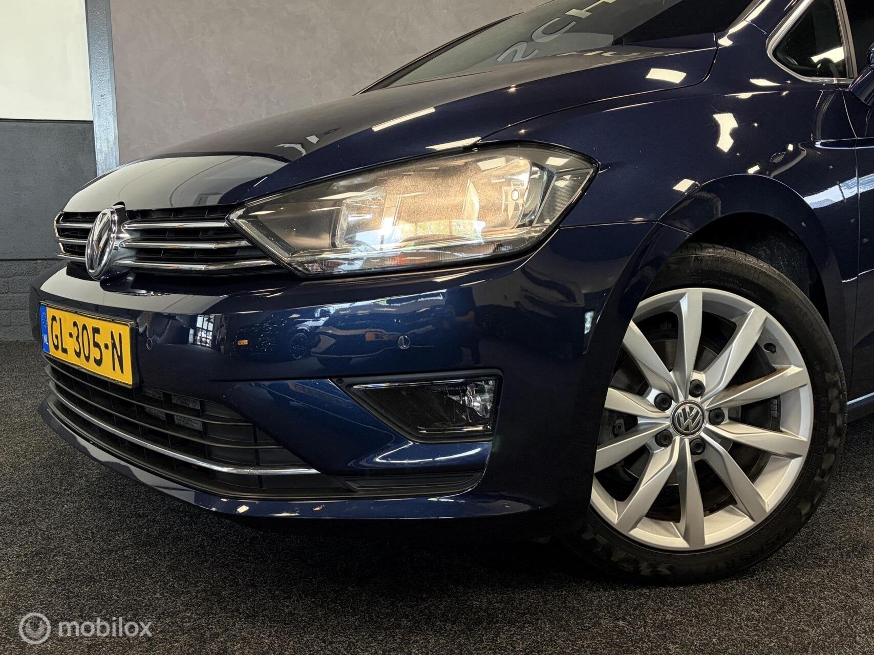 Volkswagen Golf Sportsvan 1.2 TSI Highline PDC / NAVI / CRUI, Auto's, Gebruikt, 4 cilinders, Blauw, Handgeschakeld
