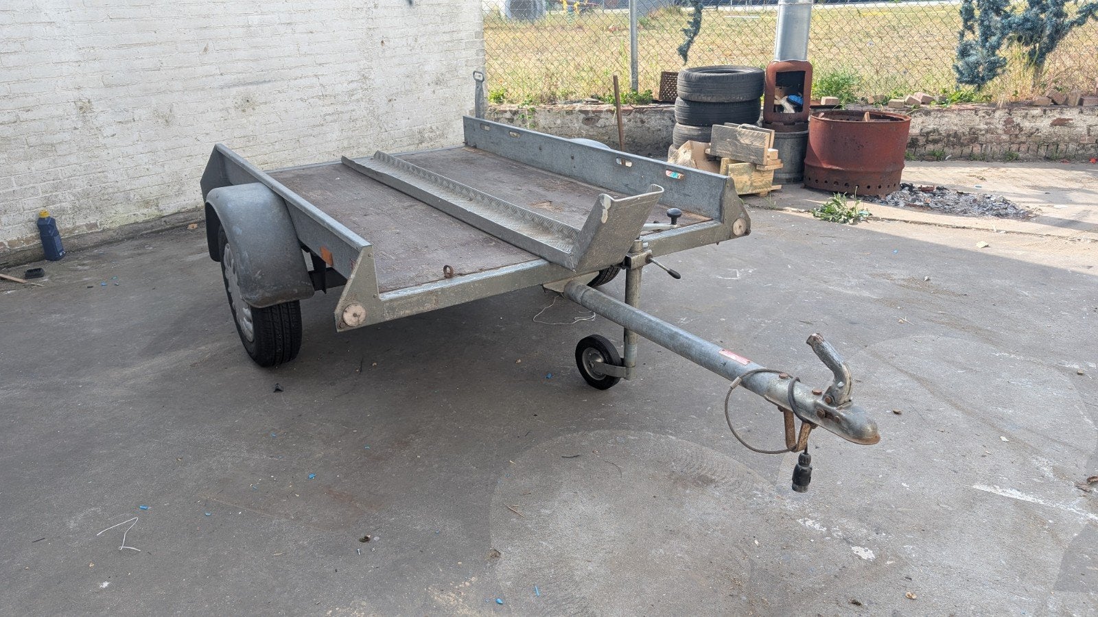 Flamingo Trailers Motortrailer / Aanhanger - 600 kg, Ophalen, Gebruikt